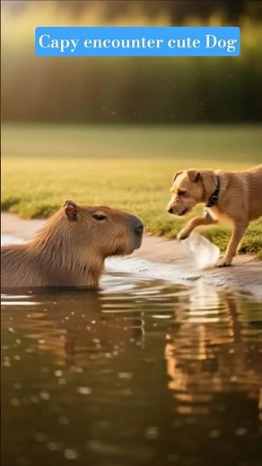 Capybara vs Dog: The Most Adorable Rivalry