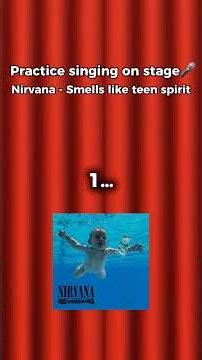 Karaoke | Smells Like Teen Spirit - Nirvana #karaoke #singing #lyrics #nirvana #smellsliketeenspirit