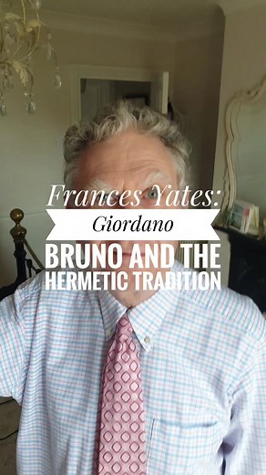 Frances Yates Giordano Bruno and the Hermetic Tradition #booktok #occult #francesyates #giordanobruno #hermeticism #hermestrismegistus #books