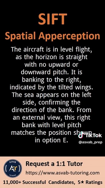Improve your spatial reasoning for SIFT Spatial Apperception. Learn how to match aircraft views quickly and accurately. #SIFT #SpatialReasoning #AviationTest #ExamPrep #VisualSkills