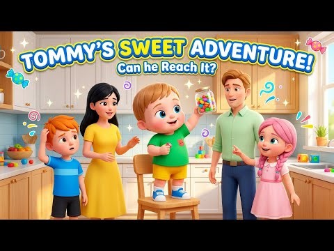 Tommy’s Candy Adventure | Cute 3D Cartoon for Toddlers