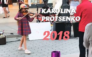 【Karolina Protsenko】2018年街头演奏合集_哔哩哔哩_bilibili