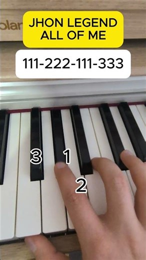 JHON LEGEND ALL OF ME Piano Tutorial | Easy & Slow | Learn Step by Step