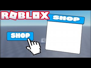 How to make Opening Shop in Roblox Studio | Beginner Tutorial