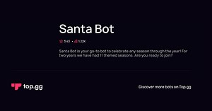Füge Santa Bot hinzu | The #1 Discord Bot and Discord App List