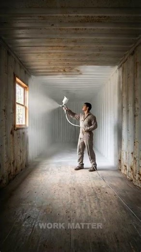 Secret Jungle Storage Room Inside a Shipping Container😎#home #roommakeover #secretroom