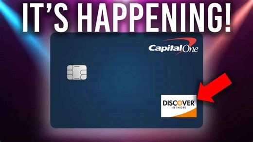 capital one debit cards moving to discover network!