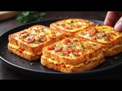 You’ve Never Tried This Before! 3-Minute Toaster Egg Toast Recipe 😋🔥