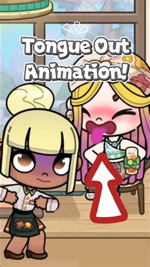 Tongue Out Animation Tutorial! 😂👅 #avatarworld #avatarworldhacks