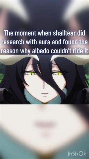And that wasn’t all but it would seem deep down albedo did wish Ainz had shown more feelings towards her as well I wonder if he will eventually but it would seem shalltear found the cause as to why albedo couldn’t ride her horse ant it caught everyone by surprise #dbz_editz1 #fyp #foryoupage #animetikok #overlordmarathon