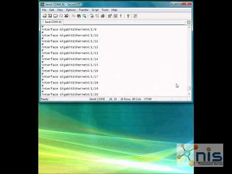 Config 3Com Switch Telnet