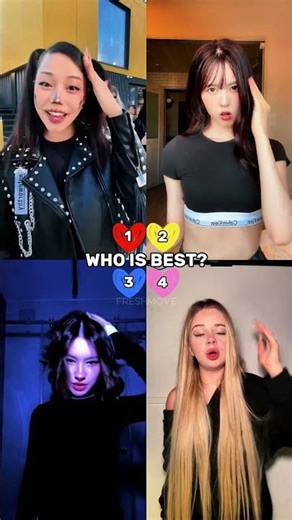 BELONG TO ME FUNK Trend 🔥 4 Dancers, 1 Song —Who Wins 🏆 #tiktok #dance #trend #music #shorts