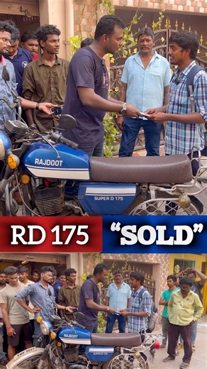 Rd 175 ✅SOLD✅ happy customer from “DINDUGAL” #vintagerider #rajdoot #yezdi #rx #jawa #kb100 #suzuki | Vintage RIDER Motorcycles