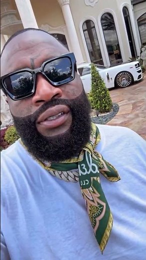 RICK ROSS OUTSIDE 🇺🇸🔥