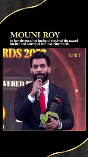 Mouni Roy Wins Big for Brahmastra | DPIFF Awards 2023 🏆