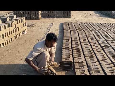 How Bricks Are Made by Hand | Traditional Method Producing Millions of Bricks | ASMR #bricks