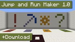 Jump-and-Run-Maker 1.0 [Minecraft 1.8] Minecraft Map