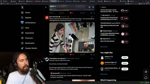 GNN: Asmongold calls out The Quartering for deplatforming Kino Casino's YouTube channel. "Every single instance of somebody trying to shut down criticism, what ends up happening is it creates a larger effect that just makes more people aware of it."