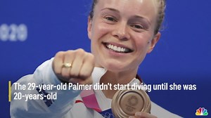 Krysta Palmer Wins Bronze in Women's 3m Springboard Diving