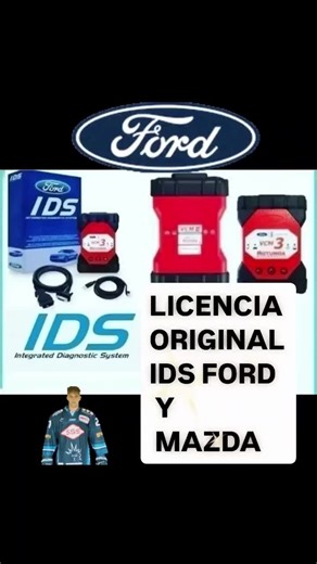 Software y Licencia Original IDS Ford y Mazda en la misma laptop. Software y licencia Para hacer Diagnóstico y Programación en línea con VCM1 ..... Vcm2..... Vcm3 y VCMM y Funciona con equipos originales y equipos clon chino de buena calidad. En español y funciona en toda Latinoamérica y cualquier parte del mundo. Siguenos @manuel_scanner_ford Activamos las licencias en Windows 7....10... Y 11 Brindamos soporte técnico real los 365 días del año las 24/7 por tecnico certificado en electrónica aut