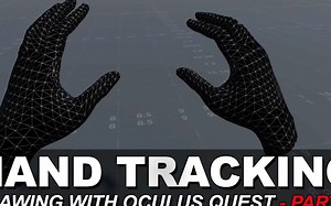 带Unity的Oculus Quest手部追踪-VR绘图功能第1部分