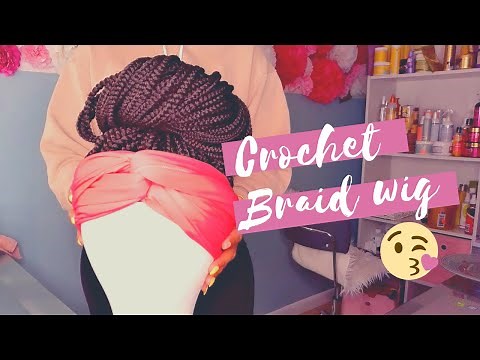 CROCHET Box Braid WIG in 30 MINUTES!!! w/TWO styles| PonPon Sisters