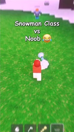 Snowman Class vs Noob 😂