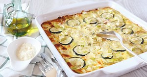 Gratin de courgettes au curry