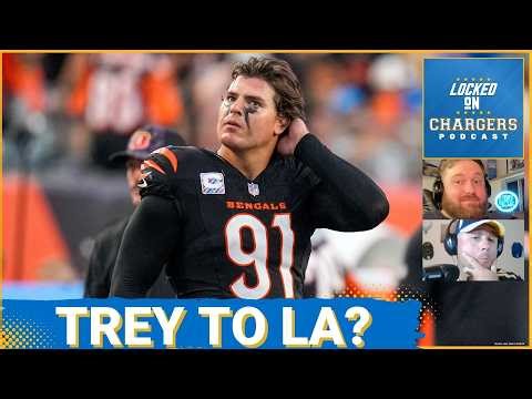 SWING: Will Chargers TARGET Trey Hendrickson? Top EDGE Options to Replace Khalil Mack & Odafe Oweh