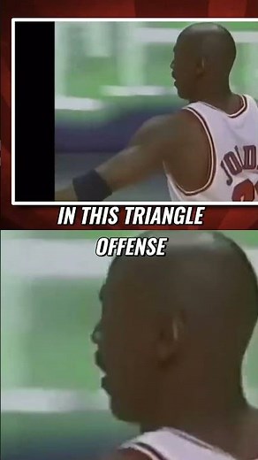 Jordan's Back! Insane Triangle Offense and Spectacular Backdoor Cut!
