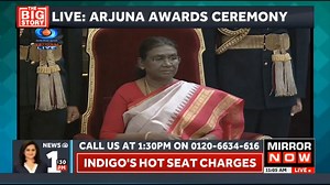 Live: #ArjunaAwards2023 | National Sports Awards Ceremony Celebrating sports excellence, President @rashtrapatibhvn confers sports awards Tune Into Mirror Now For Live Updates | Mirror Now | Facebook