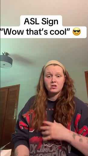 Learn How To Sign "Wow That's Cool" in ASL for Beginners | American Sign Language #shorts
