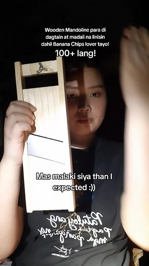 Checkout here: https://vt.tiktok.com/ZSHTFS9auCt8T-646ov/ Potato Slicer Vegetable Cutter Chopper Mandoline Carrot Cucumber Slicer Machine Chips Grater Wooden #KitchenEssentials #mandolin #MandolineSlicer #kitchenhack #AffordableKitchenTools | Budol & Thrift