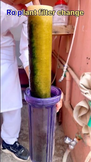 How to Ro plant filter change in home 🏠 #rosystem #plumbingtime #watertap #water #filter