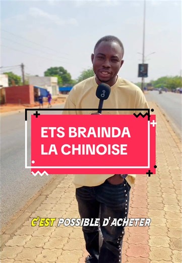 La grande boutique BRAINDA LA CHINOISE est votre partenaire privilégié pour l'approvisionnement international de produits de haute qualité. Nous relions les meilleurs fabricants mondiaux aux entreprises (vente en gros) et aux consommateurs exigeants (vente au détail), offrant une expérience de shopping diversifiée et une logistique transfrontalière optimisée ! Nous sommes situé à dapaong dans le quartier Worguou à sur l’alignement du bar Yopougon juste à 20 mètres @TESPA ØFFÏČÏËL🤟🏽🇧🇫 @le 2 d