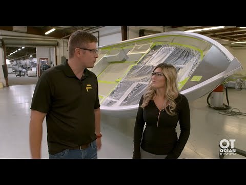 Fabrication d'un bateau en aluminium de Smoker Craft