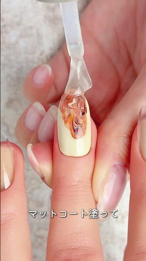 個性派マーブルニュアンス💅斬新な塗り方で唯一無二のネイル✨【持ち込みデザインコース】