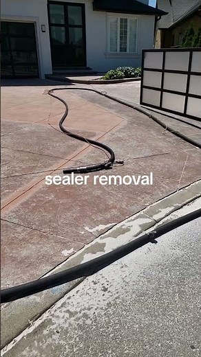 what's the best way to remove concrete sealer? call CCL #constructionchemicals #totalseal #concrete