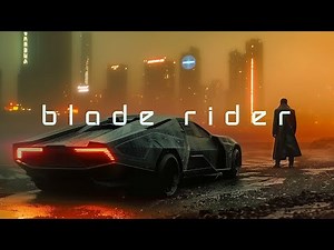 BLADE RIDER: Alone in Los Angeles 2049 | Deep Blade Runner Cyberpunk Ambient | No Rain