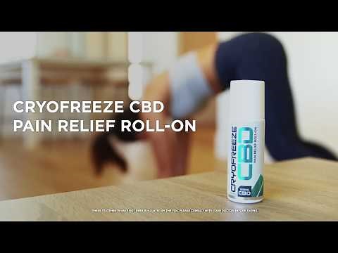 CryoFreeze CBD Pain Relief Roll-On Benefits