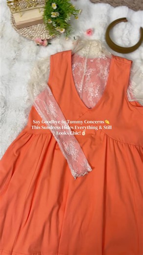 Flatter every curve🔆 This V-neck sun dress is a summer must-have — loose fit, pockets, and pairs with everything!🥳#dresses #sundress #summerlooks #ootd #effortlessstyle