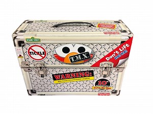 TICKLE ME Elmo…sesame Street…fisher Price…10th Anniversary…talking Box…talking, Giggling, Moving, Flipping Elmo Inside…battery Operated…2005 - Etsy