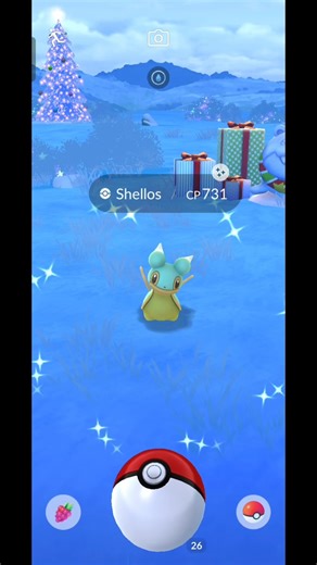 Got ✨ Shellos in Pokemongo #shorts #pokemon #pokemongo