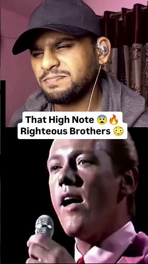 He's voice is unbelievable!!🤯 Righteous Brothers- Unchained Melody Reaction!! #reaction #shorts