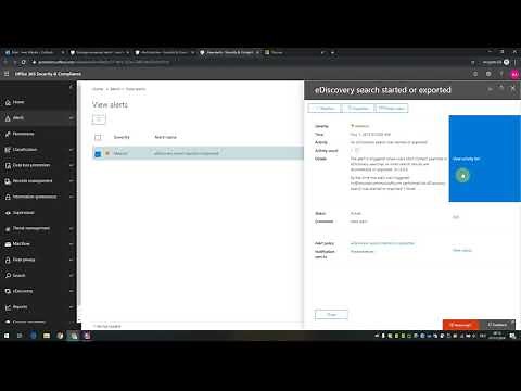 O365 - Security and Compliance Alerts