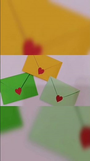 How to make origami paper envelopes