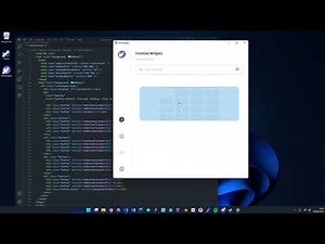 WinWidgets | Free Desktop Widget Application for Windows 10/11 | Open-Source