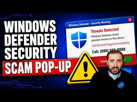 How to Handle the Windows Defender Security Scam Pop-Up in 2026