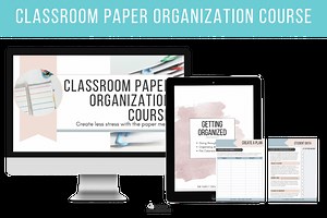 Classroom Paper Organization Course ·