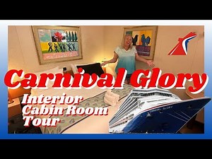 Carnival Glory Cruise Interior Cabin Tour (Category 4C)